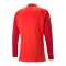 PUMA teamCUP HalfZip Sweatshirt Rot F01 - rot