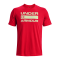 Under Armour Issue Wordmark T-Shirt Training F890 - rot