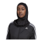 adidas 3S Stripes Hijab Running Damen Schwarz - schwarz