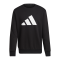 adidas Crew Sweatshirt Schwarz Weiss - schwarz
