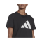 adidas Future Icons T-Shirt Damen Schwarz - schwarz
