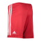 adidas miSqu17 Custom Short Rot Weiss - schwarz