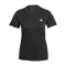 adidas Sport T-Shirt Damen Schwarz Weiss - schwarz