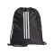 adidas Tiro Gymsack Schwarz Weiss - schwarz