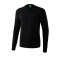 Erima Basic Sweatshirt Schwarz - schwarz