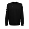 Hummel Cotton Sweatshirt Schwarz F2001 - Schwarz