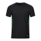 JAKO Challenge Freizeit T-Shirt Grün F503 - schwarz