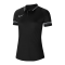 Nike Academy 21 Poloshirt Damen Schwarz Weiss F014 - schwarz