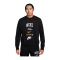 Nike Club Fleece Crew Sweatshirt Schwarz F010 - schwarz
