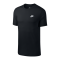 Nike Club T-Shirt Schwarz Weiss F013 - Schwarz