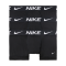 Nike Dri-Fit Micro Trunk Boxershort 3er Pack FUB1 - schwarz