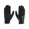Nike Gore-Tex Spielerhandschuhe Schwarz Silber - schwarz