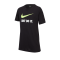 Nike Just Do It Swoosh Tee T-Shirt Kids F014 - schwarz