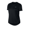 Nike Miller T-Shirt Running Damen Schwarz F010 - schwarz