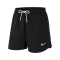 Nike Park 20 Fleece Short Damen Schwarz Weiss F010 - schwarz