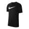 Nike Park 20 T-Shirt Swoosh Schwarz F010 - schwarz