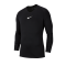 Nike Park First Layer Top langarm Schwarz F010 - schwarz