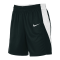 Nike Team Basketball Stock Short Damen Schwarz F010 - schwarz
