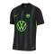 Nike VfL Wolfsburg Trikot Away 2024/2025 Schwarz Grün F010 - schwarz