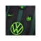 Nike VfL Wolfsburg Trikot Away Kids 2024/2025 Schwarz Grün F011 - schwarz