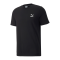 PUMA Classics Small Logo T-Shirt Schwarz F01 - schwarz