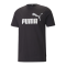 PUMA ESS 2 Col Logo T-Shirt Schwarz F61 - schwarz