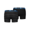 PUMA Heritage Stripe Boxer 2er Pack Schwarz Blau F018 - schwarz