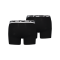 PUMA Multi Logo Boxer 2er Pack Schwarz F001 - schwarz