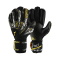 Reusch Attrakt Gold X Evolution Cut Finger Support TW-Handschuhe Schwarz Gold Weiss F7740 - schwarz