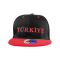 Türkei TFF Flat Cap EM 2024 Schwarz - schwarz