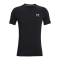Under Armour HG Fitted T-Shirt Schwarz F001 - schwarz