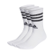 adidas 3S Cush Crew 3er Pack Socken Weiss - weiss