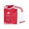 adidas Ajax Amsterdam Trikot Home 2023/2024 Kids Weiss Rot - weiss