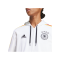 adidas DFB Deutschland DNA Kapuzenjacke Weiss - weiss