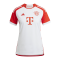 adidas FC Bayern München Trikot Home 2023/2024 Damen Weiss Rot - weiss