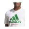 adidas Italien DNA Graphic T-Shirt Weiss - weiss