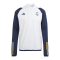 adidas Real Madrid HalfZip Sweatshirt Weiss - weiss
