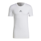 adidas Techfit Shirt kurzarm Weiss - weiss