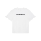 Converse Strip Wordmark Relaxed T-Shirt Damen F102 - weiss