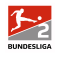 DFL Badge offizielles Bundesliga Logo 2.Liga K - weiss