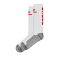 Erima CLASSIC 5-C Socken lang Weiss Rot - Weiss
