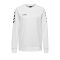 Hummel Cotton Sweatshirt Damen Weiss F9001 - Weiss