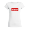 kicker Classic Box T-Shirt Damen Weiss FC001 - weiss