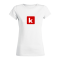 kicker Classic Icon T-Shirt Damen Weiss FC001 - weiss