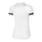 Nike Academy 21 T-Shirt Damen Weiss Schwarz F100 - weiss