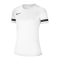 Nike Academy 21 T-Shirt Damen Weiss Schwarz F100 - weiss