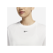 Nike Essential T-Shirt Damen Weiss Schwarz F100 - weiss
