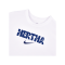 Nike Hertha BSC Crest T-Shirt Weiss Blau F100 - weiss