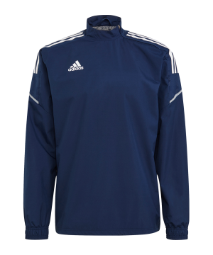 adidas-condivo-21-hybrid-sweatshirt-dunkelblau-gh7172-teamsport_front.png