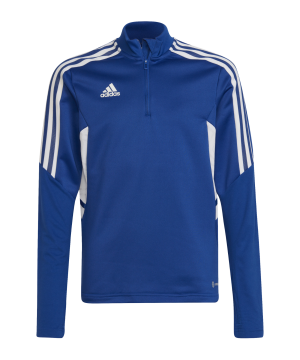 adidas-condivo-22-halfzip-sweatshirt-kids-blau-ha6272-teamsport_front.png